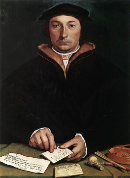 Retrato de Dirk Tybis Renacimiento Hans Holbein el Joven Pinturas al óleo
